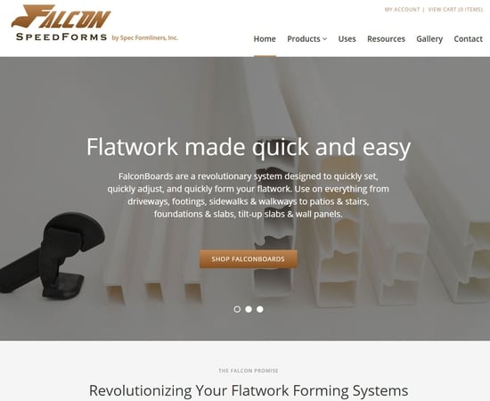 Falcon SpeedformsVisit Website